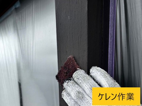 築30年　モルタル外壁の塗り替えを実施