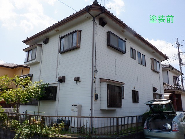 外壁塗装後施工前