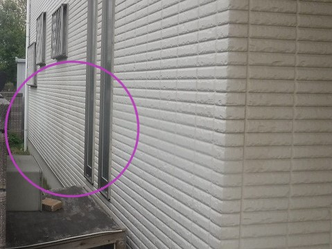 劣化した外壁