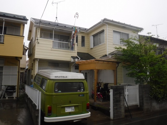 外壁塗装前