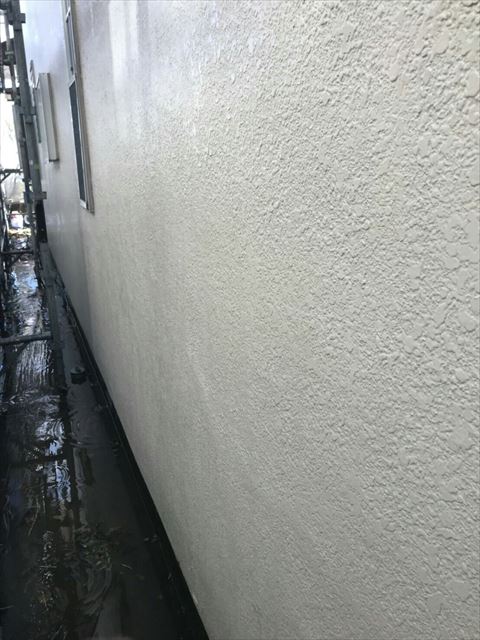 外壁洗浄後