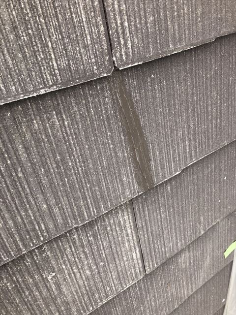 屋根コーキング補修後