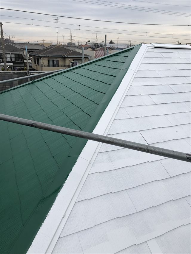 春日部屋根塗装