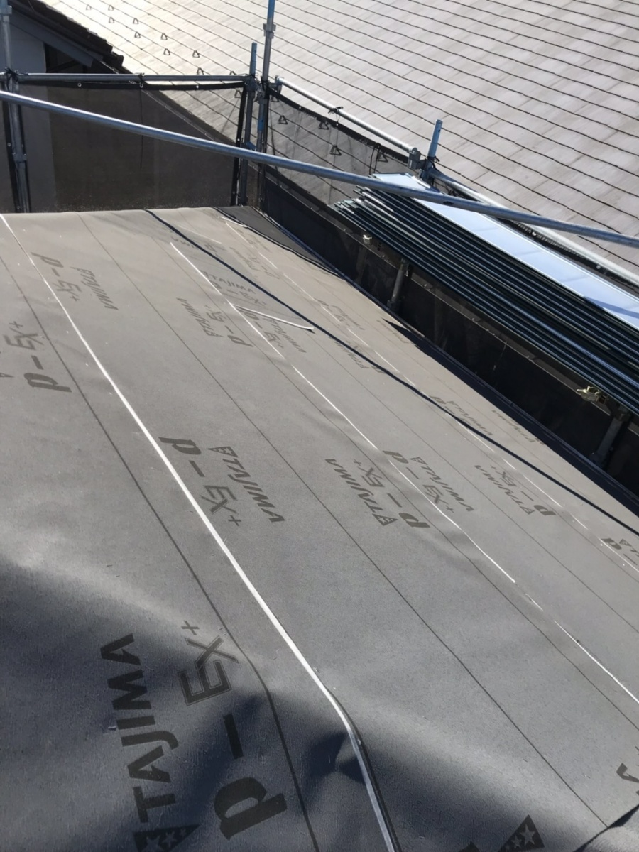 春日部屋根リフォーム工事