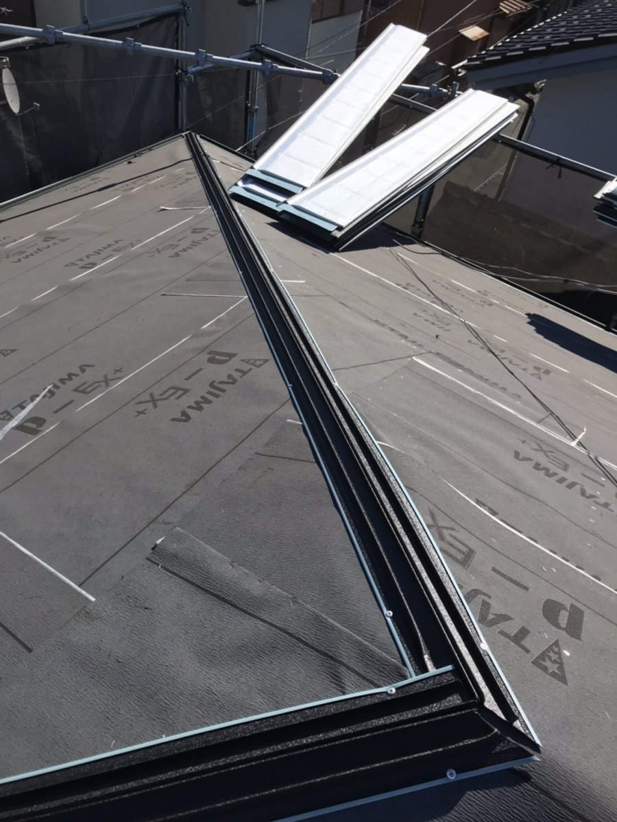 春日部屋根リフォーム工事