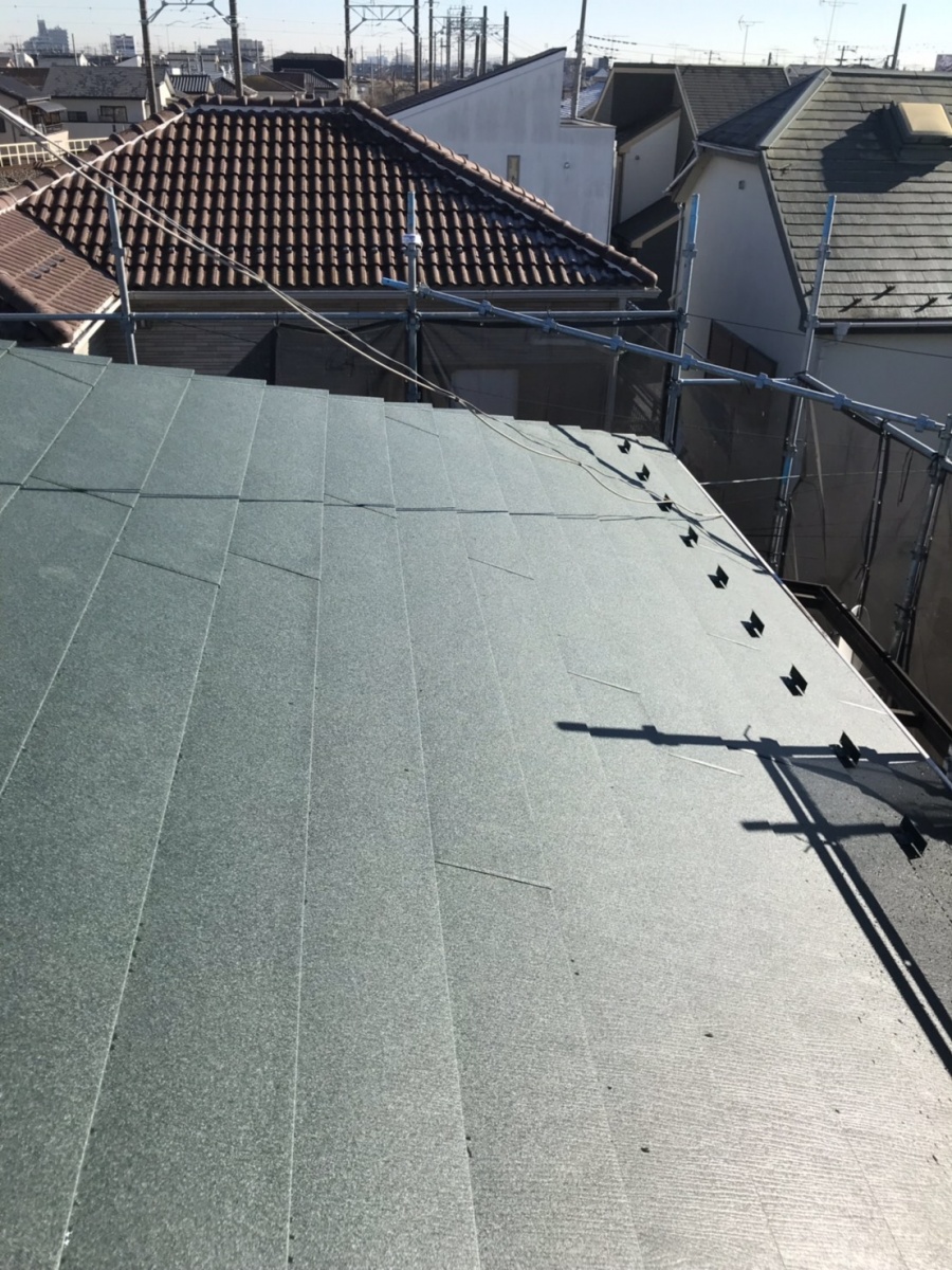 春日部屋根リフォーム工事
