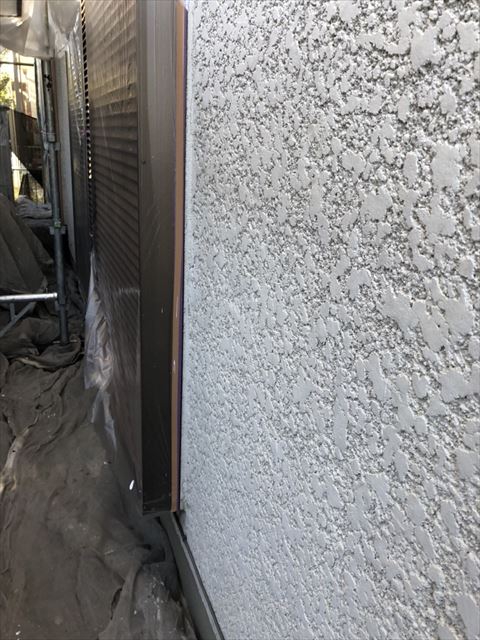 外壁下塗り完了