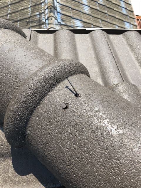 モニエル釘浮き