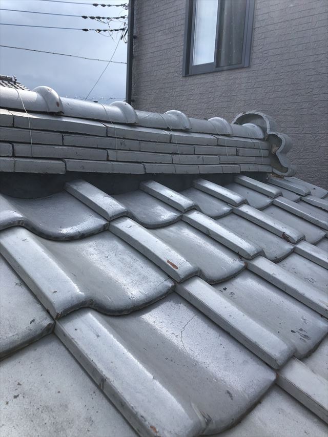 幸手市漆喰詰めなおし