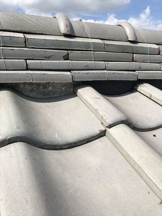 幸手市漆喰詰めなおし