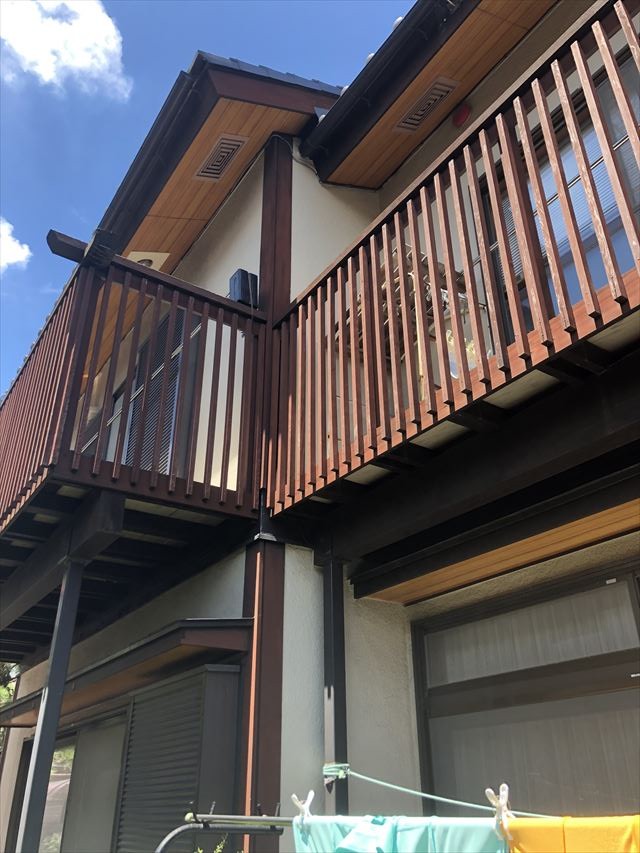 外壁フッ素塗装