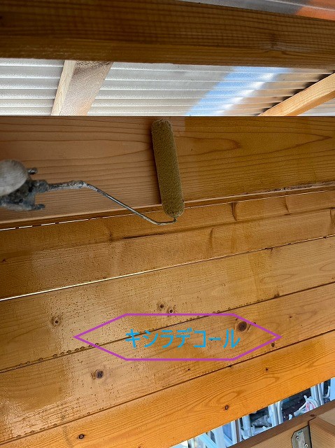 キシラデコール塗装