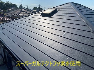 スーパーガルテクトフッ素を使用