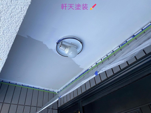 軒天塗装