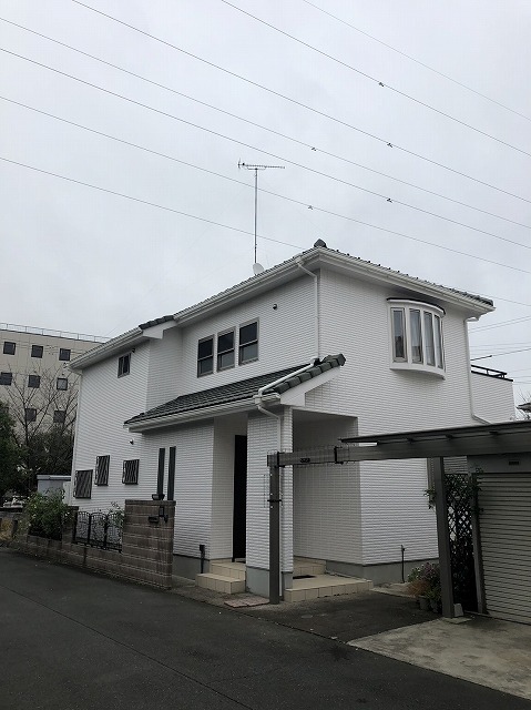 外壁塗装完工