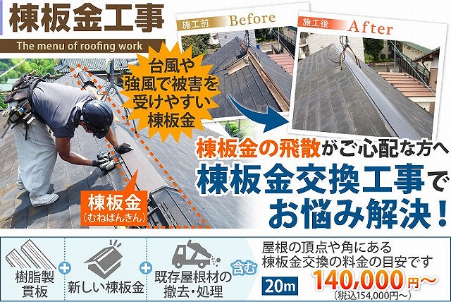 棟板金工事