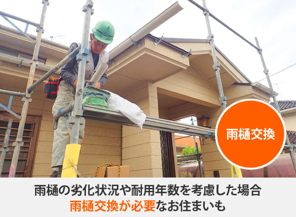 雨樋掃除は台風前に安心対策