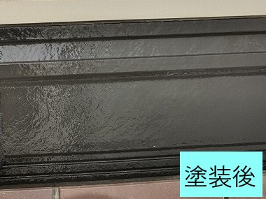 帯板塗装後