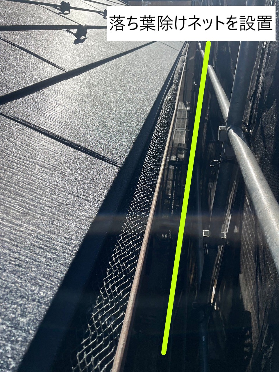 落ち葉除けネット