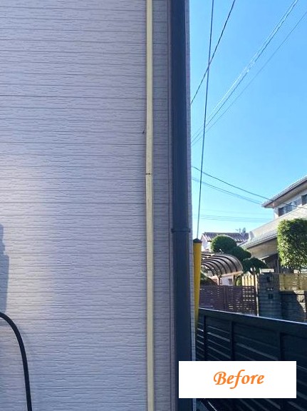 配線カバー交換　施工前