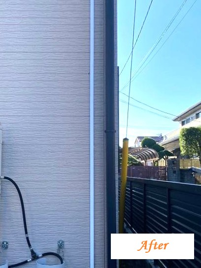 配線カバー　交換後