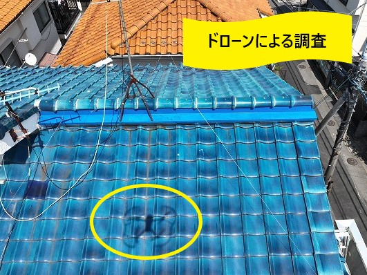 ドローンによる調査