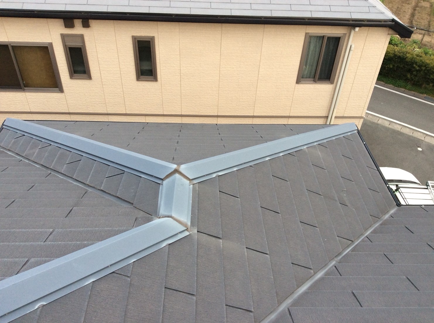 スレート屋根点検