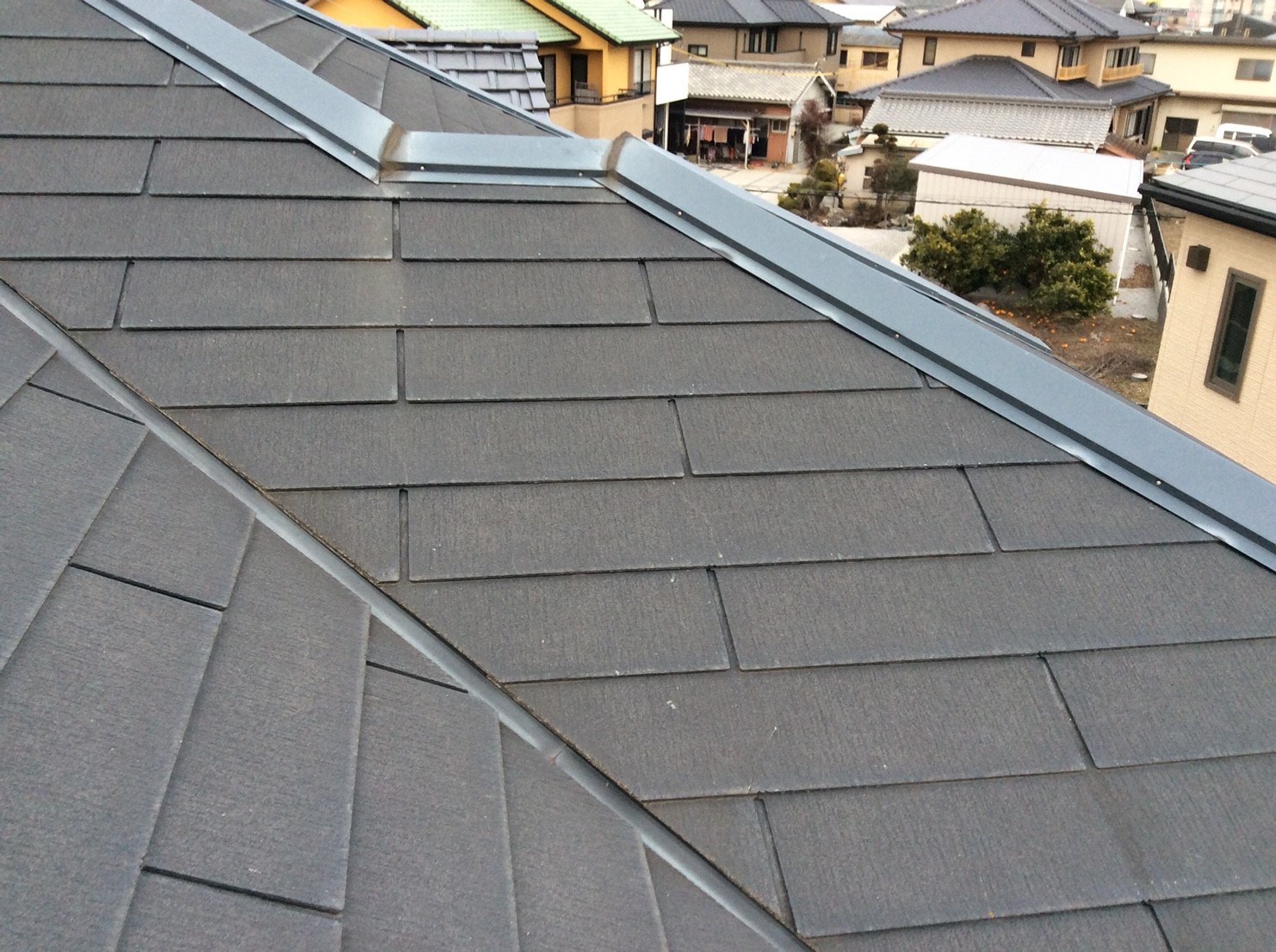 スレート屋根点検