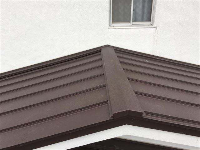 かわら棒(トタン)のカバー工事