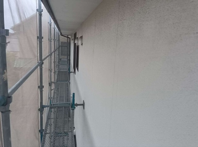 サイディング外壁塗装工事の施工前状況