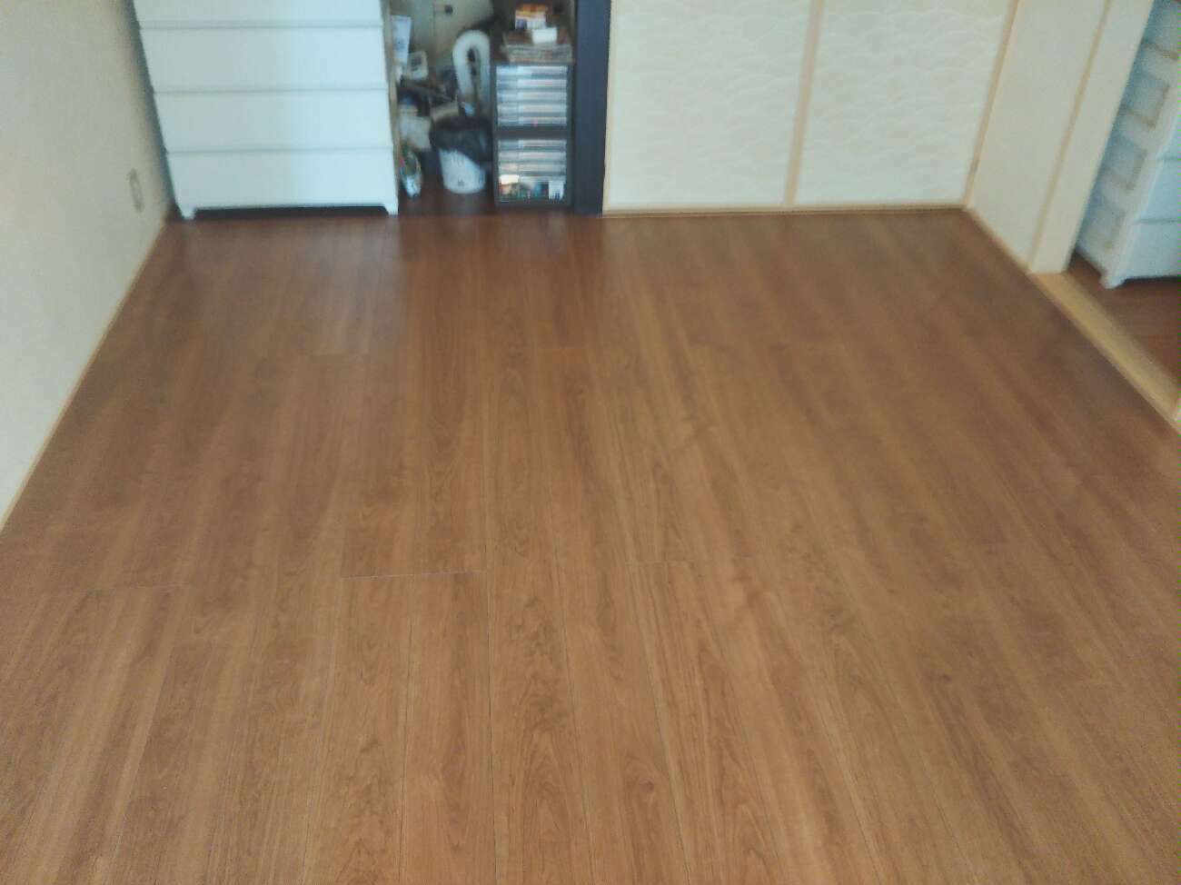 フローリングへの張り替え