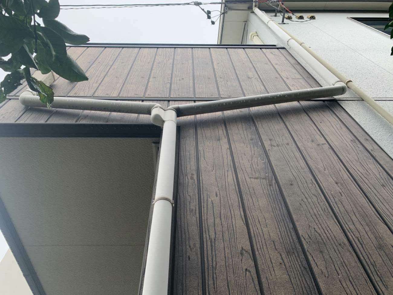 木目調のサイディング