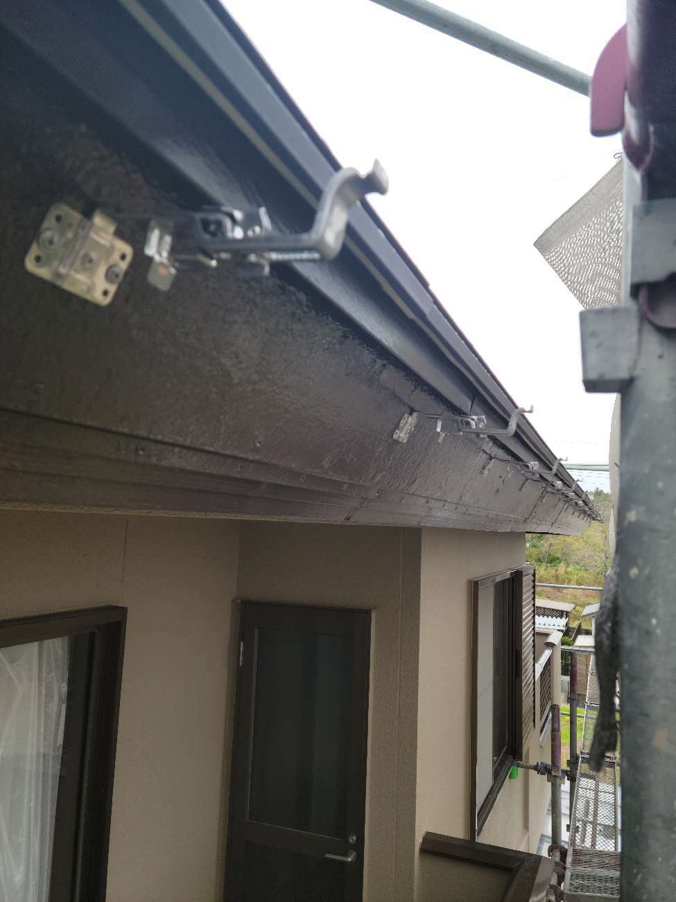 雨樋を取り外しました