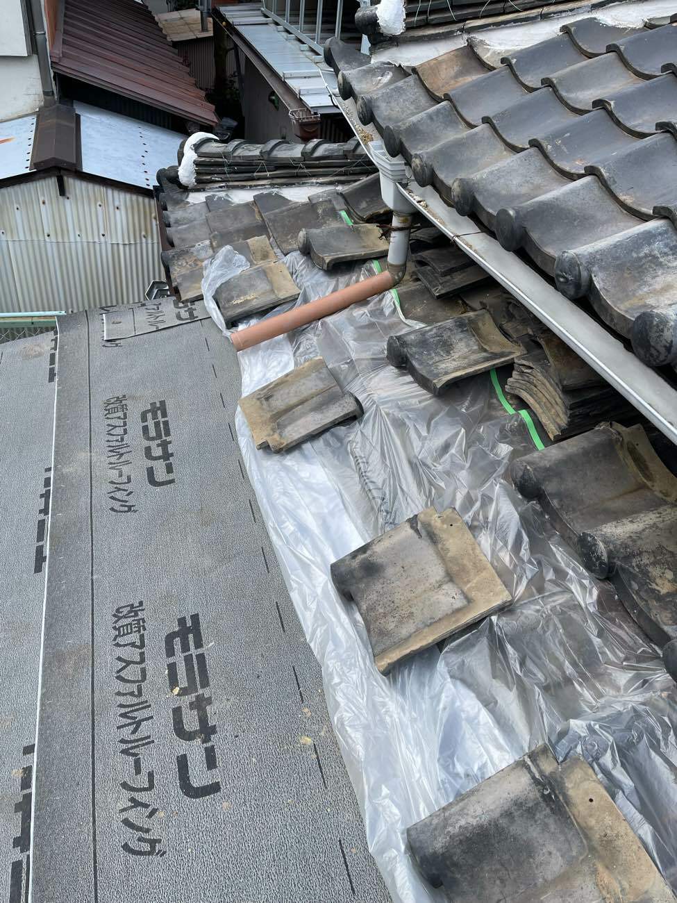 マスカーによる養生