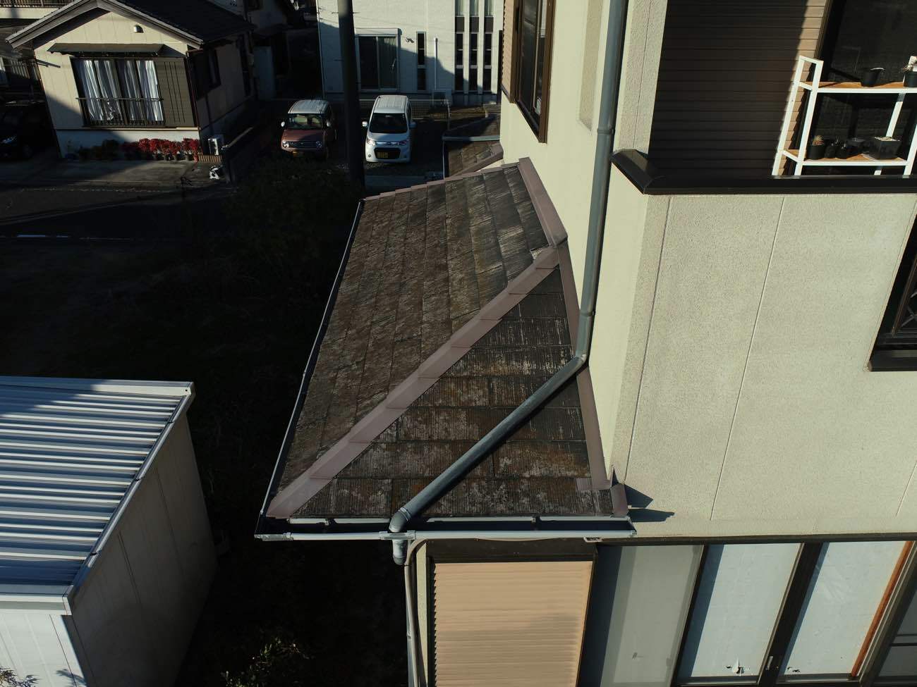 ドローンカメラによる調査