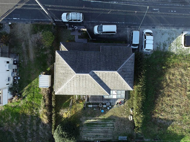住宅屋根メンテナンスのために行ったドローン点検