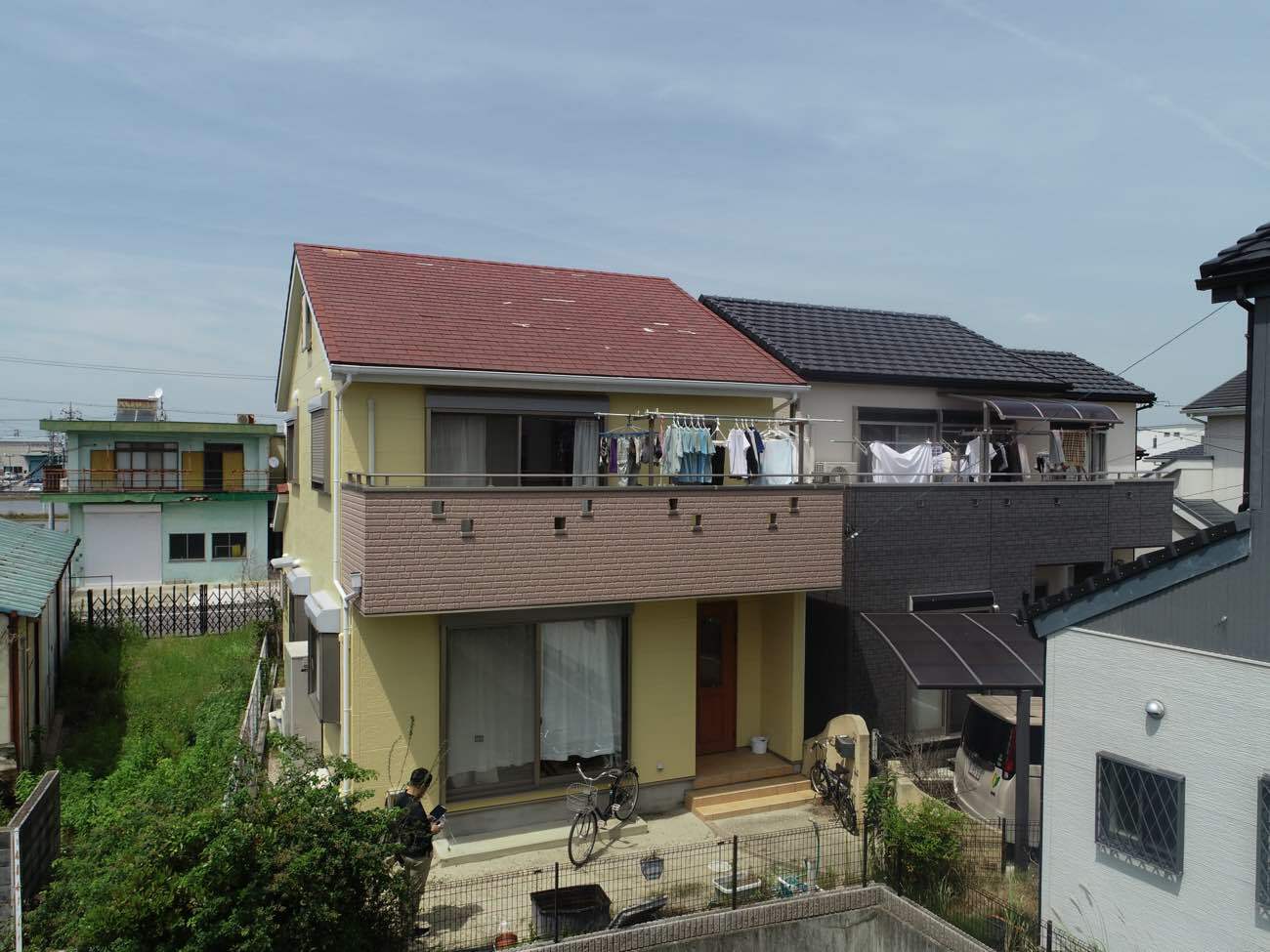 施工前の屋根の状態