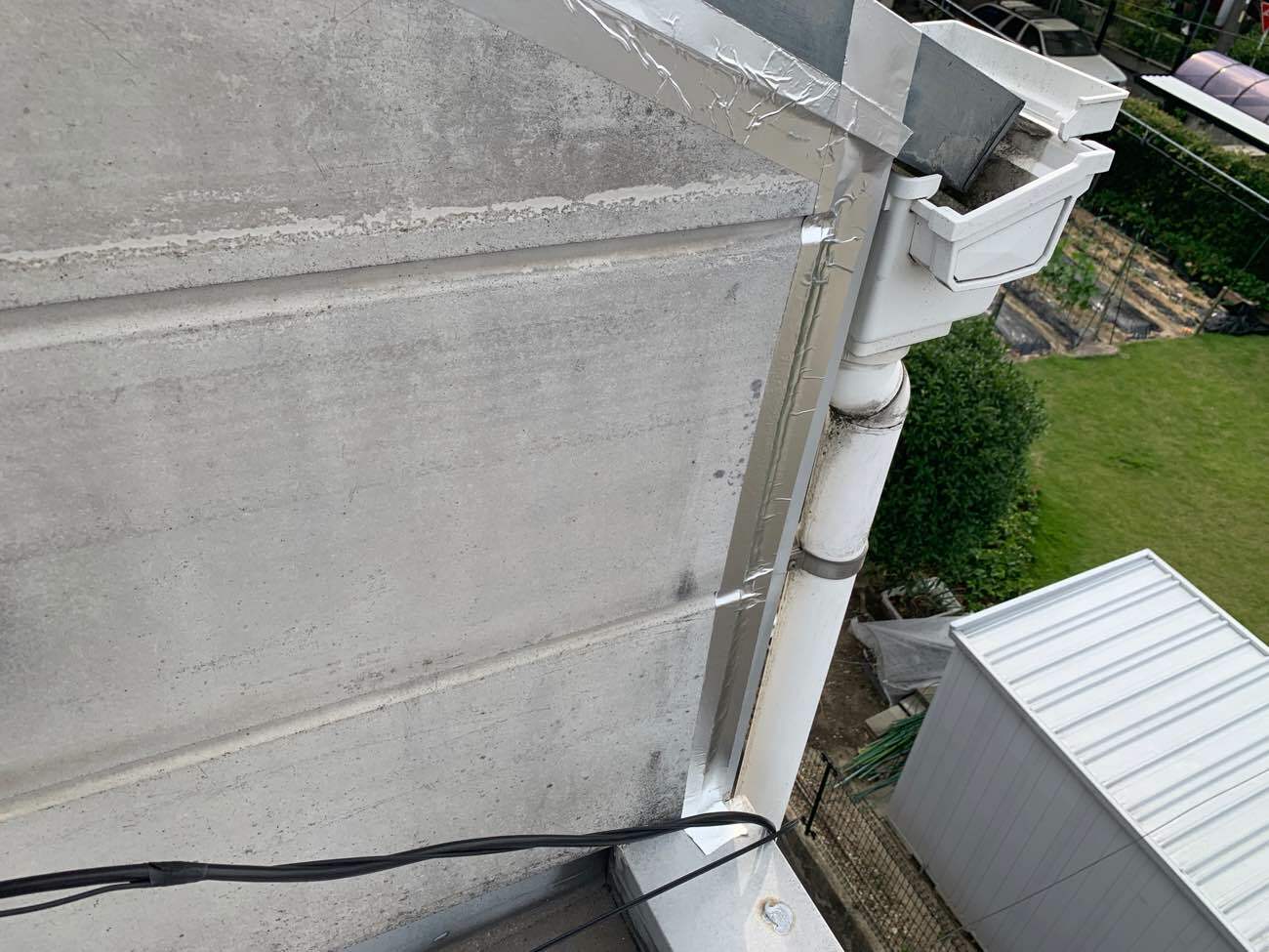 ケラバの防水処置