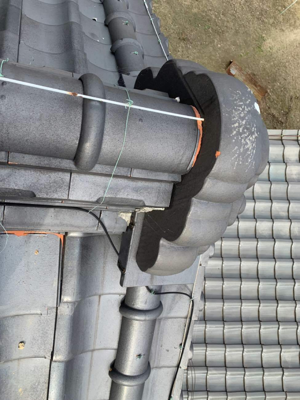 屋根の軽微な補修