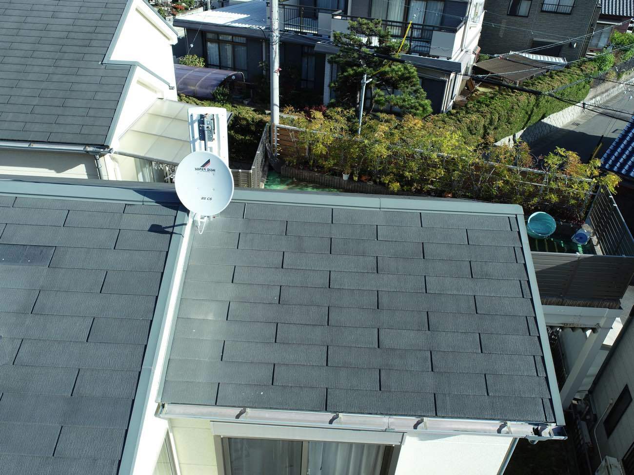 カラーベストの激しい色あせ