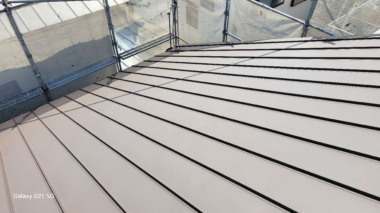 生まれ変わった屋根