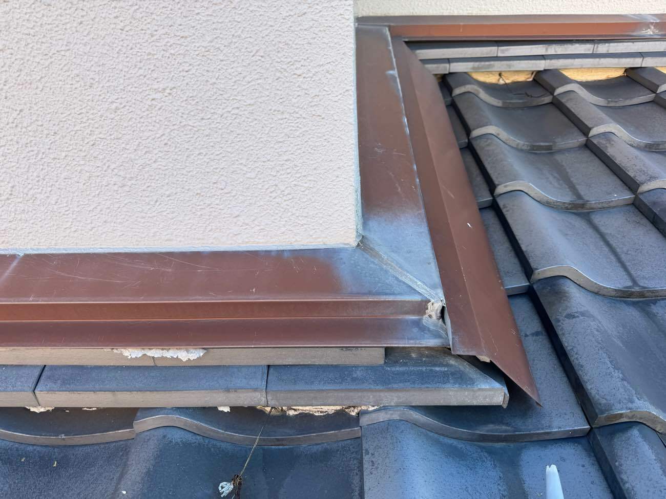 のし瓦の抜け落ち