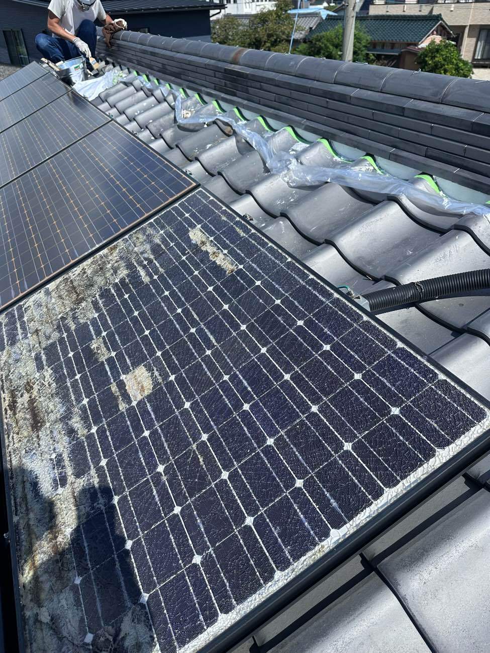 漆喰施工後の様子