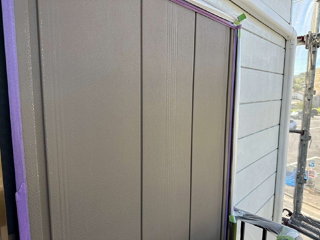 雨戸塗装を行う前の劣化状況