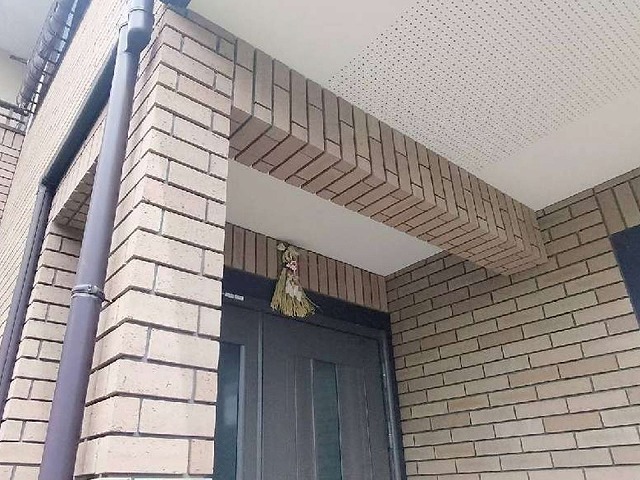 外壁タイル下地の劣化状況を確認した現場調査