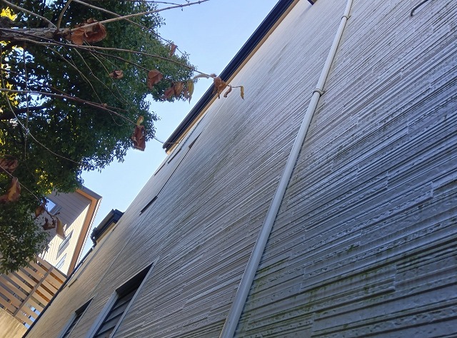 住宅無料点検でサイディング外壁の汚れやカビなどを確認