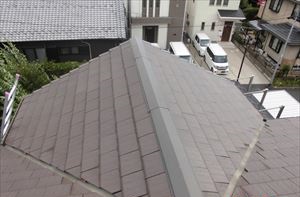瓦屋根点検