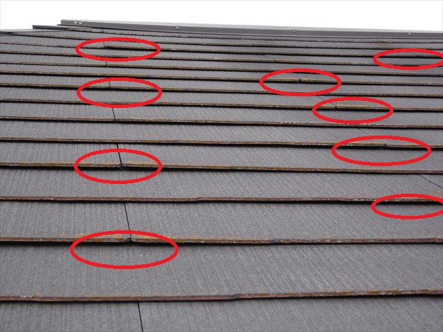 屋根の浮き2