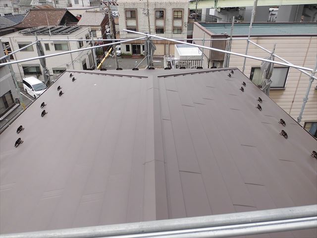 スレート屋根カバー工事