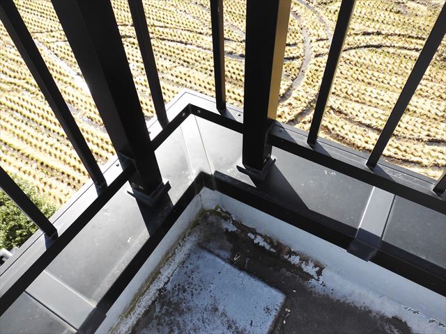 立上り部分の劣化